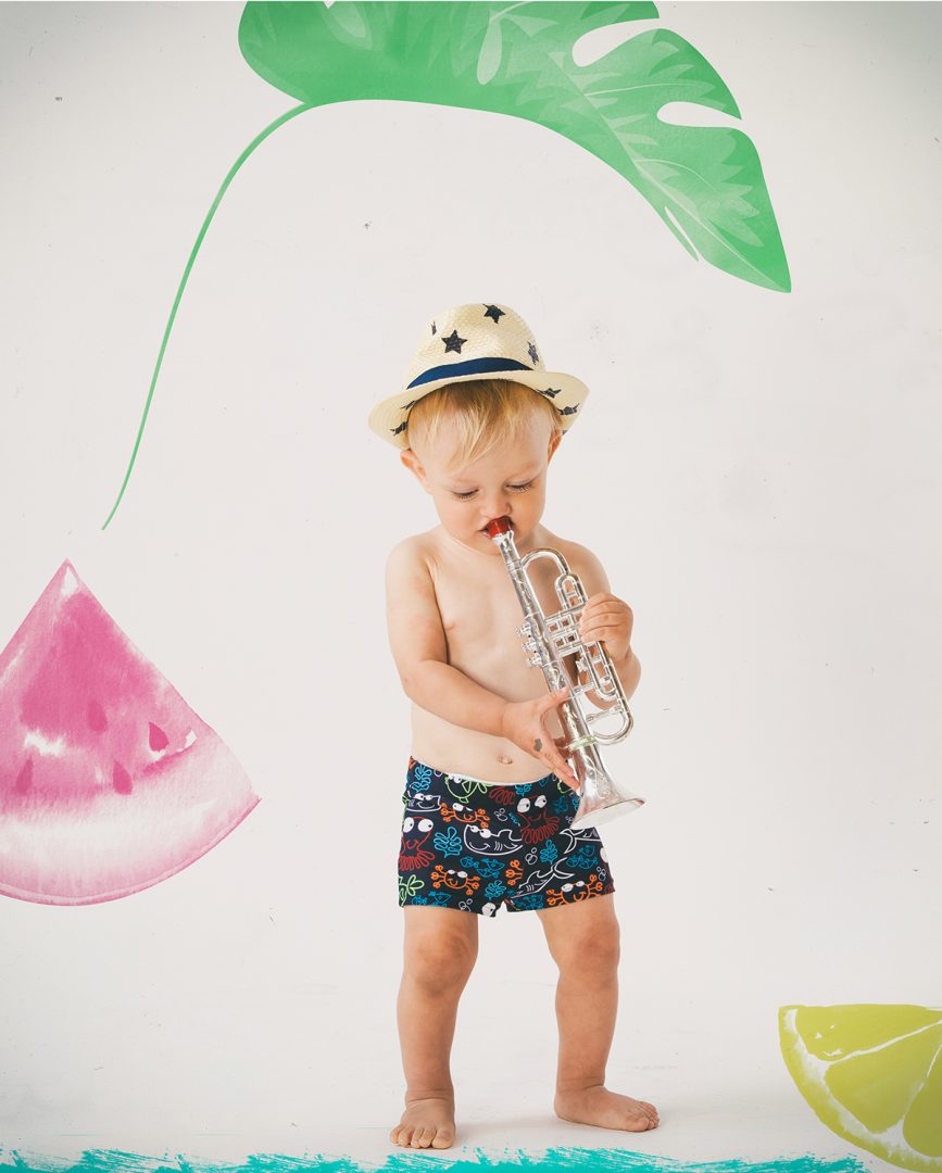 fotografía de retratos infantiles en estudio